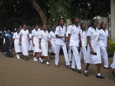 Students in the Parade